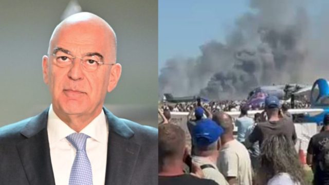 Πένθος στις Ένοπλες Δυνάμεις: Γύρισε στην Αθήνα ο Νίκος Δένδιας – Θρήνος για τους δύο νεκρούς πιλότους στη Τανάγρα