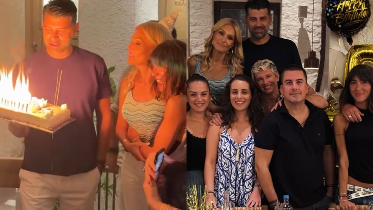 Νατάσα Θεοδωρίδου: Στο πλευρό του Γιάννη Καρυπίδη στα γενέθλιά του – Η τρυφερή δημόσια ευχή