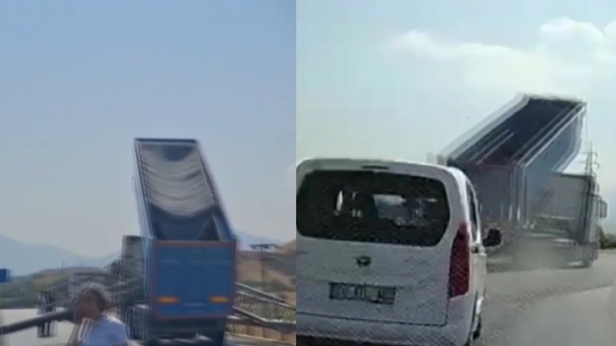 Viral βίντεο: Τούρκος ξέχασε την καρότσα του φορτηγού ανοιχτή – Γκρέμισε ολόκληρη πινακίδα