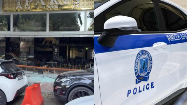Έκρηξη χειροβομβίδας σε καταστήματα στην πλατεία Αμερικής και στην Αρχανών