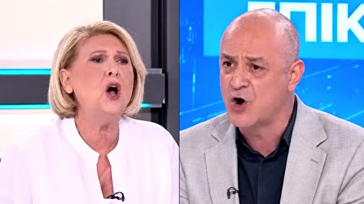 Χαμός με Βούλτεψη και Καζαμία: Βίντεο από την μεγάλη ένταση στον αέρα της τηλεόρασης