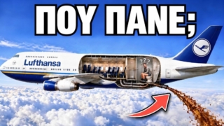 Πού τελικά καταλήγουν τα απόβλητα από τις τουαλέτες των αεροπλάνων;