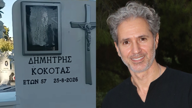 40 μέρες μετά τον θάνατό του: Δείτε πως είναι ο τάφος του Δημήτρη Κόκοτα στο Γ’ Νεκροταφείο!