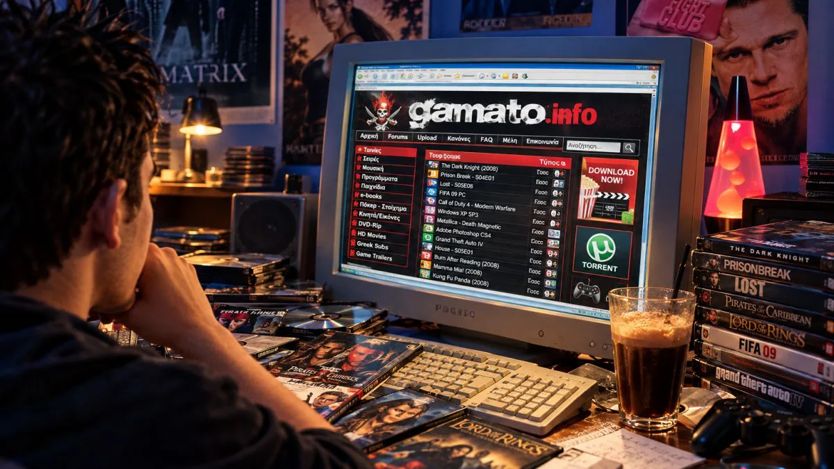 Το «gamato» site που κατέβαζε όλη η Ελλάδα