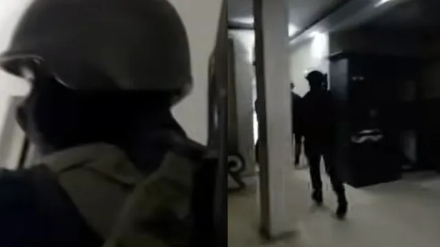 Μεγάλη επιχείρηση στα Άνω Λιόσια: Βίντεο από την στιγμή που τα ΕΚΑΜ κάνουν «ντου» σε κρυψώνα συμμορίας
