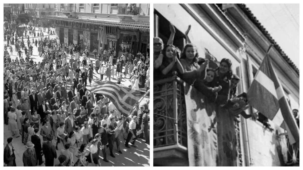 Σαν σήμερα 12 Οκτωβρίου 1944: Η ημέρα που η Αθήνα απελευθερώθηκε από τους Γερμανούς μετά από 1.264 ημέρες γερμανικής κατοχής