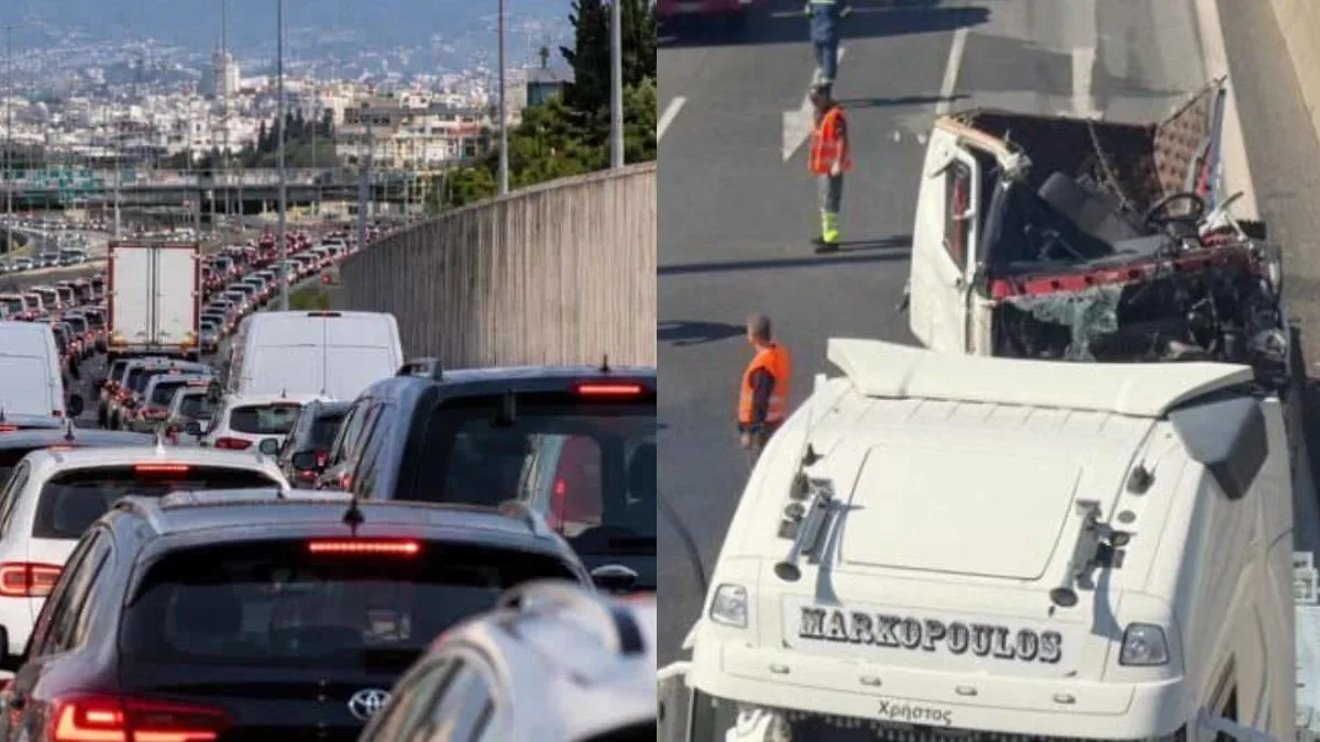 Σοβαρό τροχαίο στην Αττική Οδό: Ένας τραυματίας εγκλωβίστηκε στις γραμμές του Προαστιακού