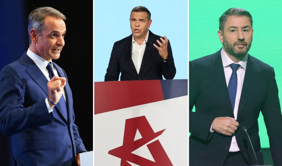 Πολιτικό βαρόμετρο: Σταθερά πρώτη η Νέα Δημοκρατία πάνω από το 30% παρά τη φθορά, δεύτερη η ΕΛ.ΑΣ. του Αλέξη Τσίπρα