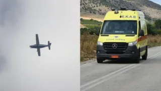 Δύο άτομα χωρίς τις αισθήσεις τους εντοπίστηκαν μετά την πτώση μονοκινητήριου