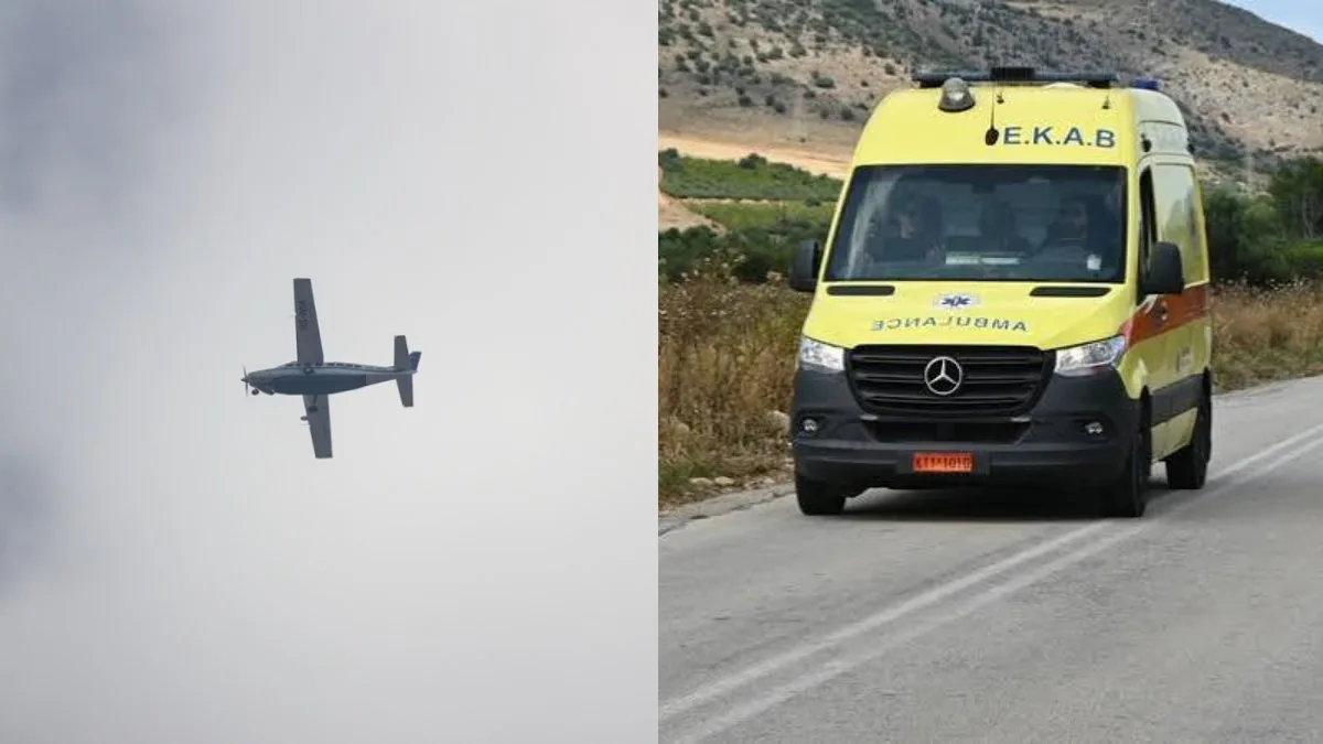 Τραγωδία: Πτώση μονοκινητήριου αεροσκάφους στην Πιερία – Δύο επιβαίνοντες χωρίς τις αισθήσεις τους