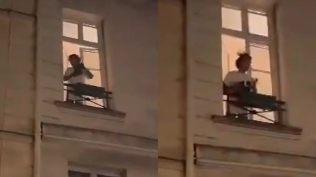 Παρίσι: Εξοργισμένος κάτοικος έριξε καυτό νερό σε διαδηλωτές από το παράθυρό του (Video)