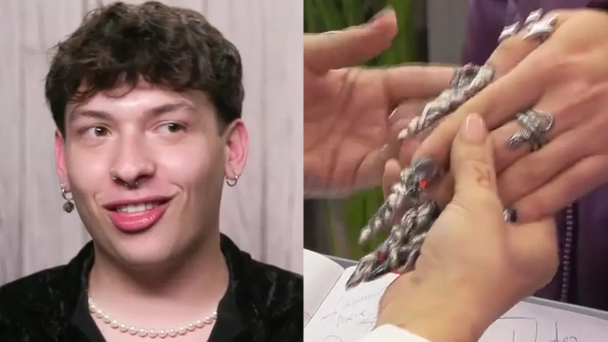 First Dates: Άφωνη η Ζενεβιέβ με τα εντυπωσιακά νύχια του Δημήτρη – Πως αντέδρασε το ραντεβού του (βίντεο)