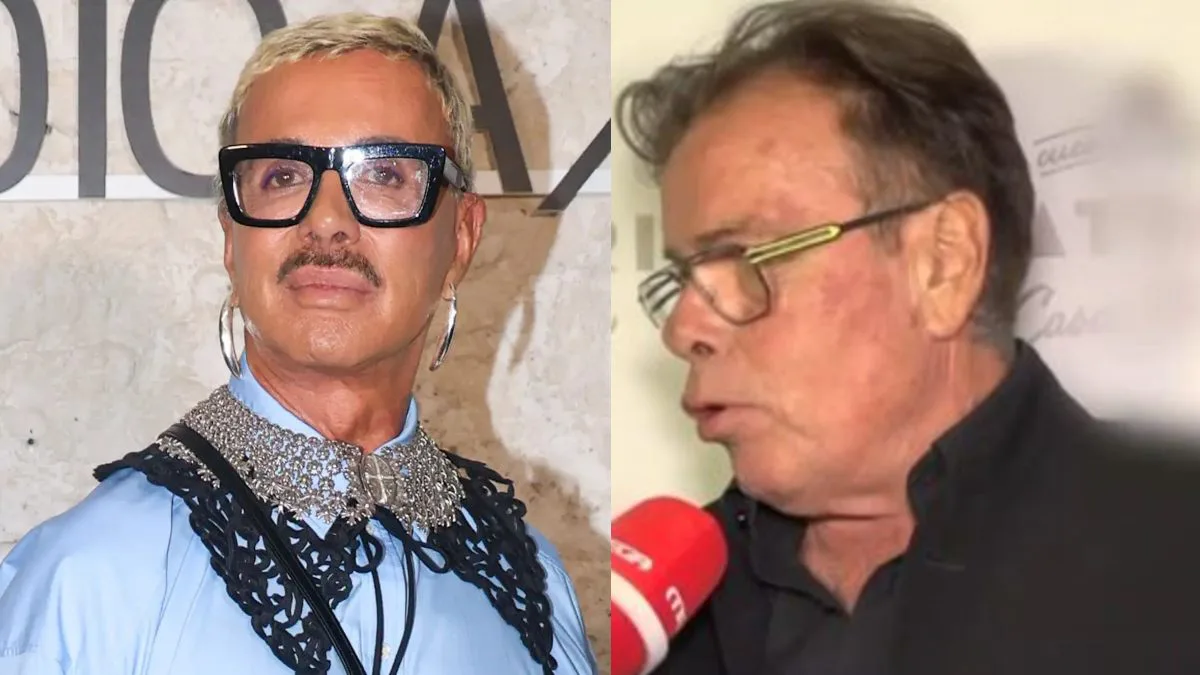 Στα άκρα Παπανώτας και Γαβαλάς: «Τα look μου τα υποστηρίζω με τα α@@@@ που έχω» απαντάει ο σχεδιαστής