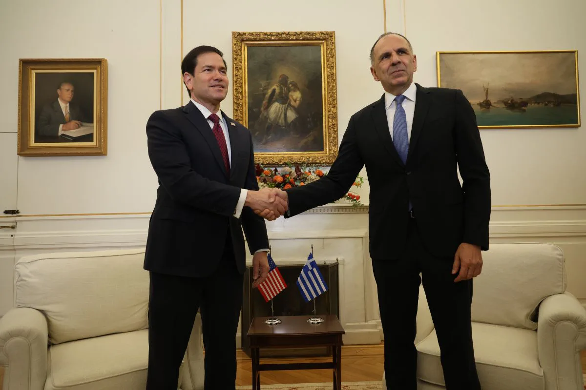 Ο Μάρκο Ρούμπιο στην Αθήνα: Συναντήθηκε με τον Γεραπετρίτη – Οι συμφωνίες που βρίσκονται στο τραπέζι και η «καυτή» ατζέντα