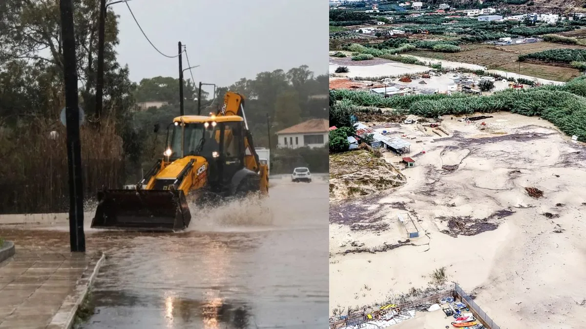 Δραματικές ώρες ξανά στην Κρήτη: Ήχησε το 112 στον Μυλοπόταμο, υπερχείλισε χείμαρρος στα Ζωνιανά – Φωτογραφίες και βίντεο