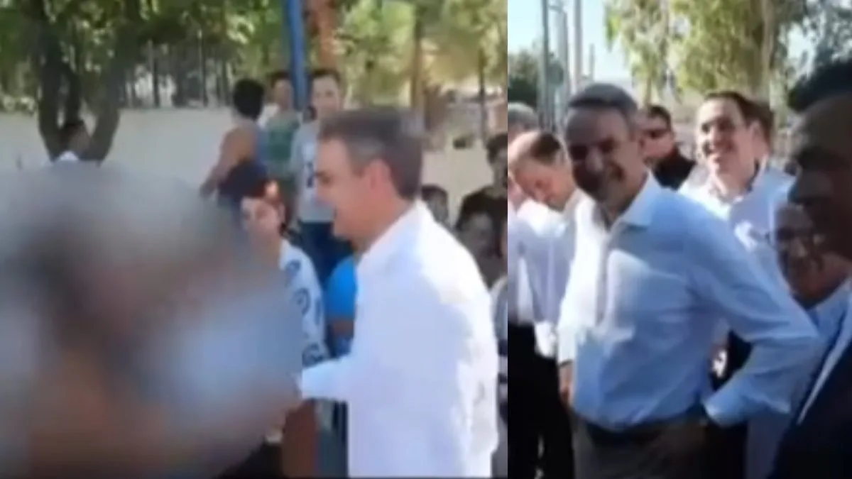 Άνω Λιόσια: Βίντεο με την διεύθυντρια κατά την επίσκεψη του Κυριάκου Μητσοτάκη – «Με τη νίκη» φώναζε στον Πρωθυπουργό