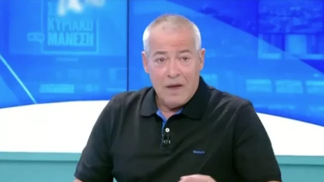 Μάνεσης: Η ξαφνική εξαφάνιση από τον «αέρα» πριν το τέλος της εκπομπής – Αμηχανία στο πλατό