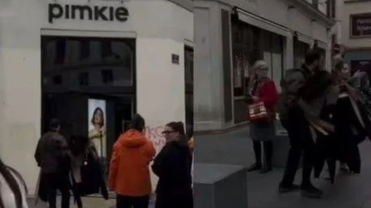 Παρίσι: Έβγαζε βίντεο τις λεηλασίες σε μαγαζιά και έπιασε τη σύζυγό του…να κλέβει! (VIDEO)