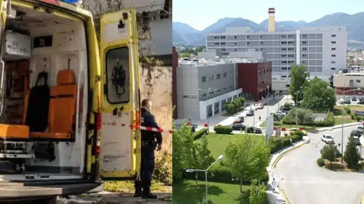 Δραματικές στιγμές στη Πάτρα: Προσπάθησε να βάλει τέλος στον προαύλιο χώρο του Νοσοκομείου Άγιος Ανδρέα