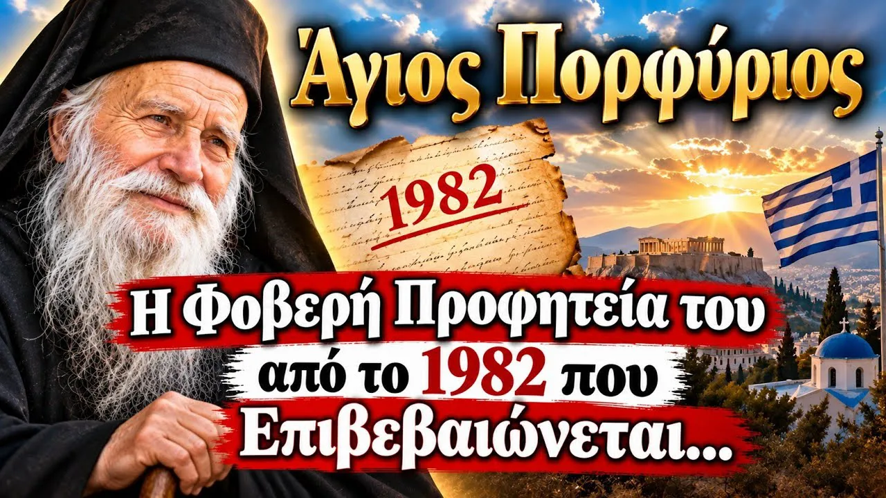Άγιος Πορφύριος και Προσωπικός Αριθμός: Τι είχε πει το 1982 και επιβεβαιώνεται πανηγυρικά;