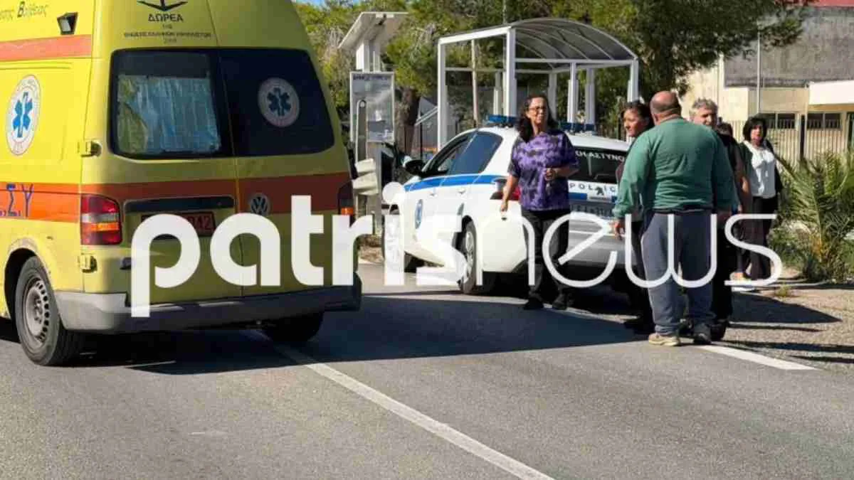 Τροχαίο ατύχημα στον Πύργο: ΙΧ χτύπησε άνδρα που προσπαθούσε να περάσει τον δρόμο
