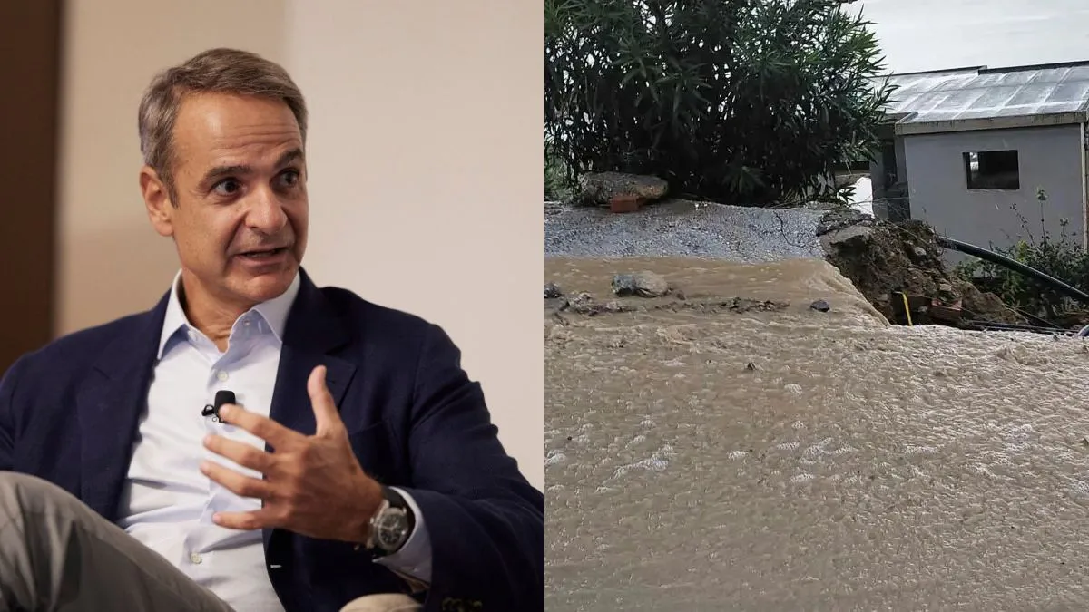 Μητσοτάκης: «Δεν θα μείνει κανείς μόνος» στην Κρήτη – Στήριξη στους πληγέντες και νέα μέτρα