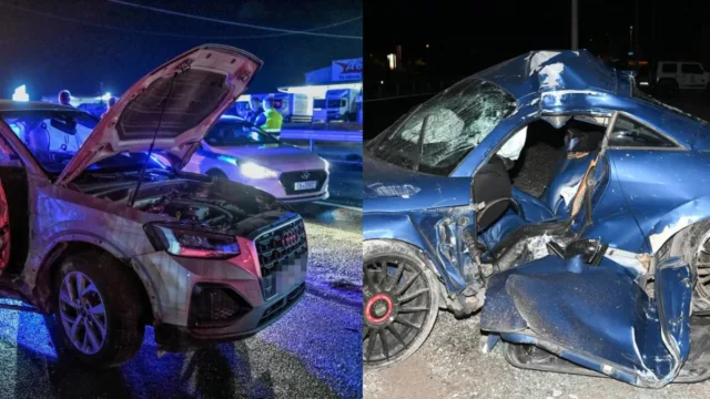 Θανατηφόρο τροχαίο στην Κόρινθο: Πώς έγινε η σοκαριστική σύγκρουση με τον έναν νεκρό και τους 5 τραυματίες (βίντεο)