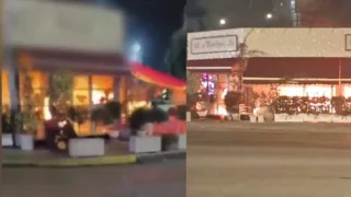 Επίθεση με γκαζάκι στο γνωστό ψητοπωλείο τα ξημερώματα του Σαββάτου 10 Οκτωβρίου.